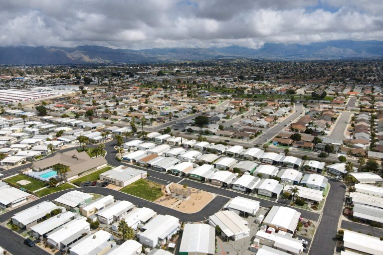 Aerial view of Southern California city illustrates blog: "Commercial Real Estate Tools: Inland Empire Zip Codes"