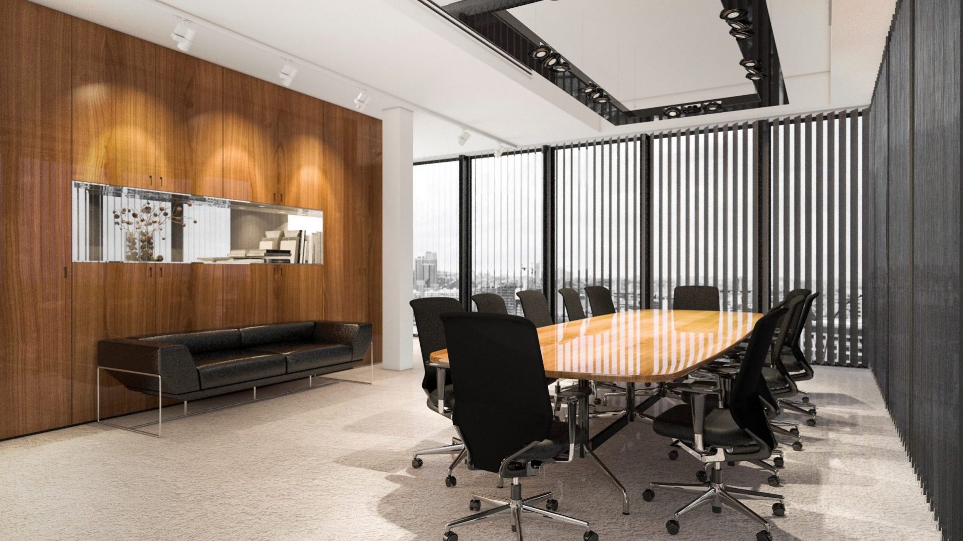 Photo of modern office meeting room illustrates blog: "Is a Property Commercial or Residential? Here’s How To Tell the Difference"