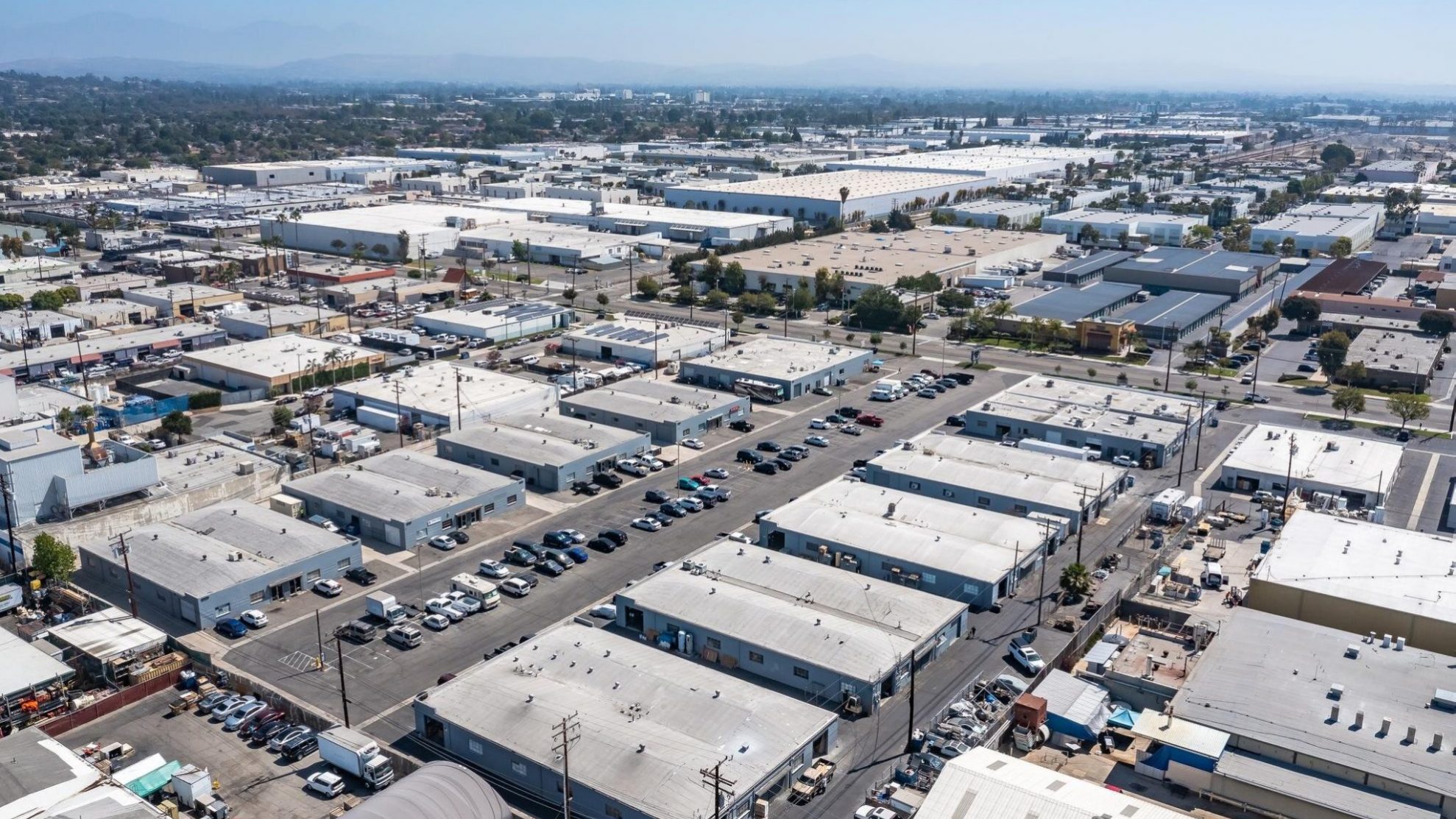 Photo of Raymond Way Industrial Center illustrates blog: "Raymond Way Industrial Center in Anaheim, CA: a Lease Renewal Success Story"