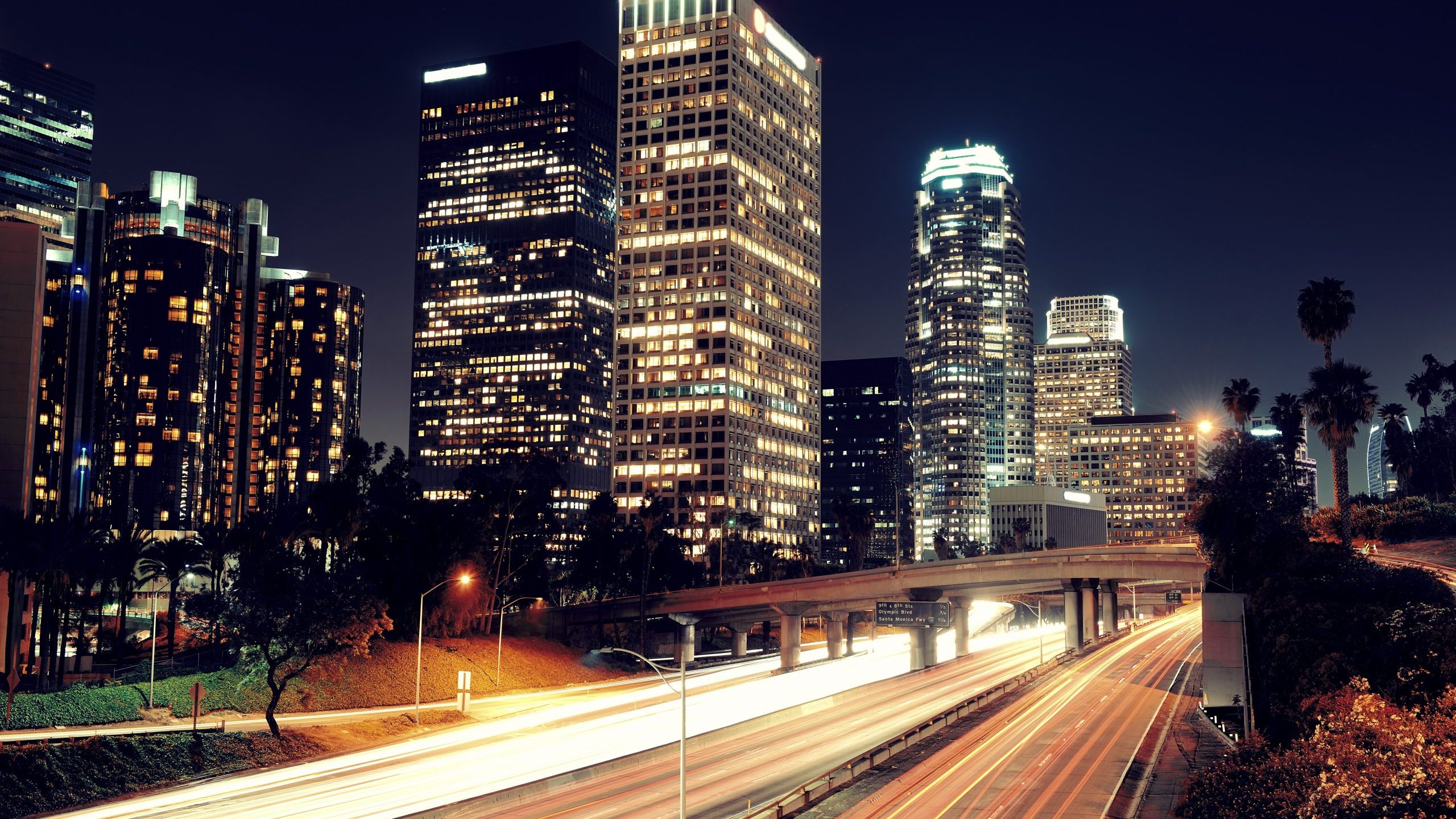 Los Angeles at night