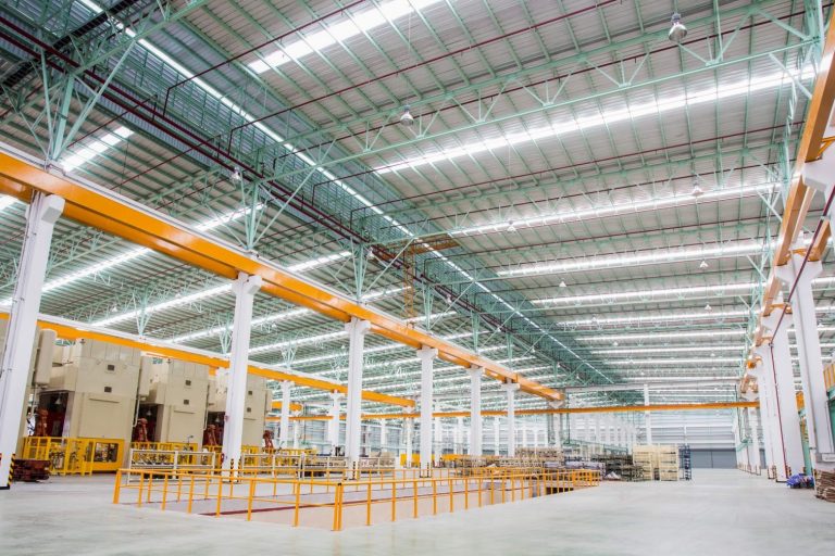 Interior of a warehouse illustrates blog "What Is Absorption in Commercial Real Estate?"